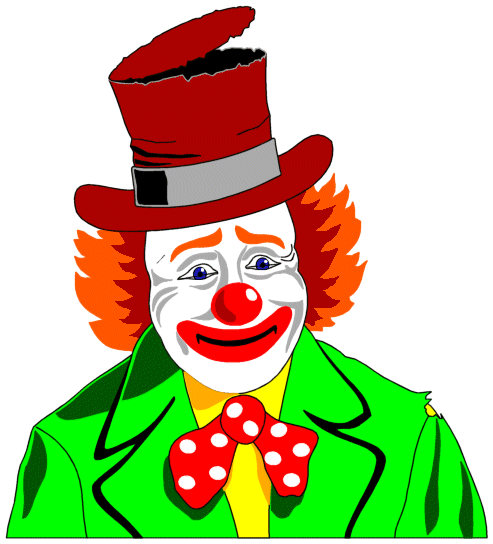 clown tekening blog